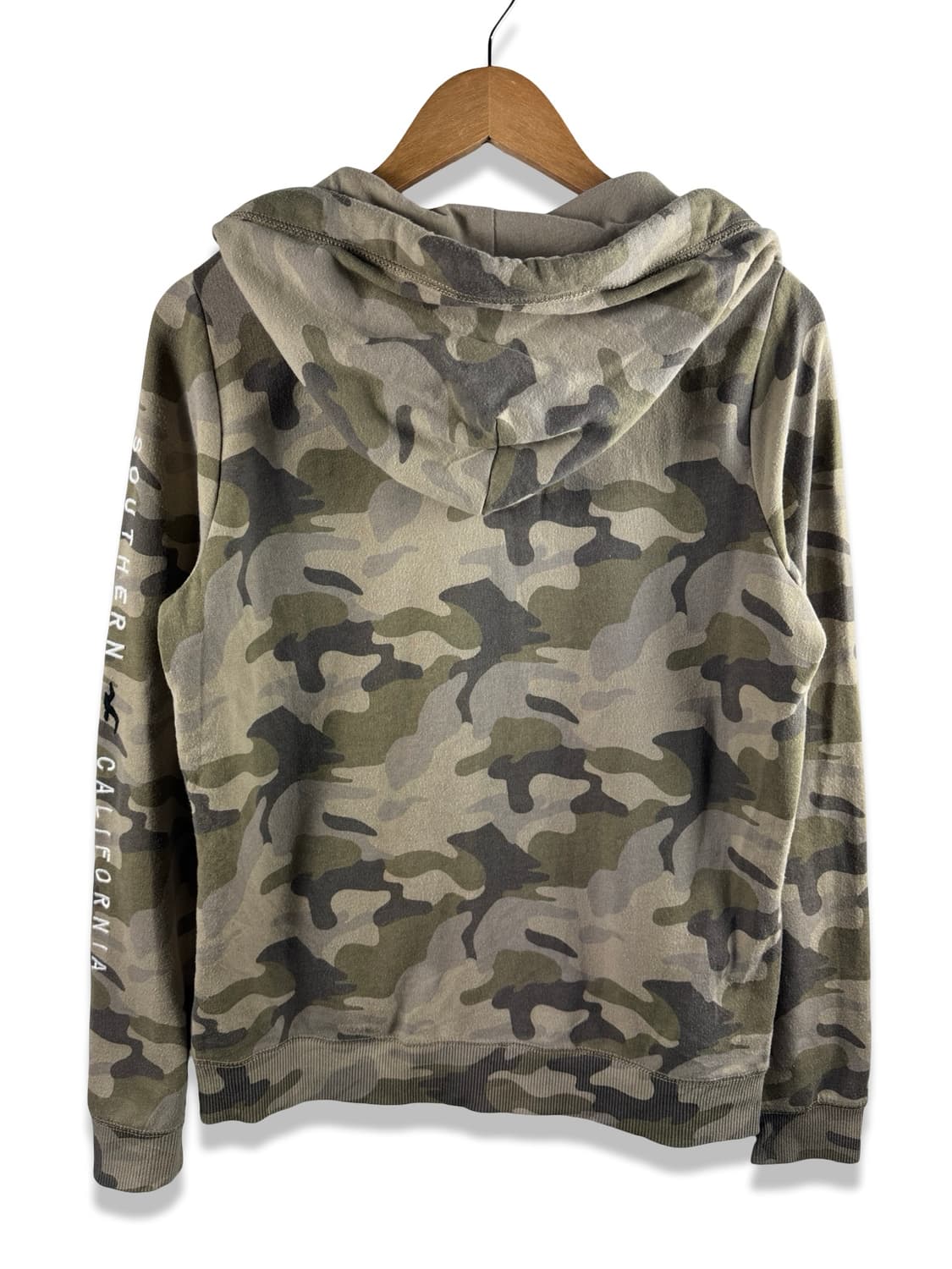 홀리스터 카모플라주 사이드 로고 후드집업2371 상품이미지2