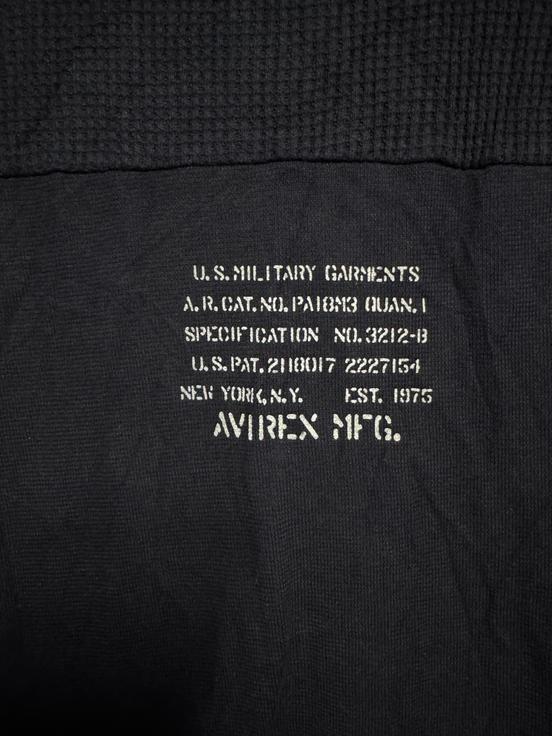 아비렉스(Avirex) 타입 블루 데님 패치 니트 M 상품이미지7