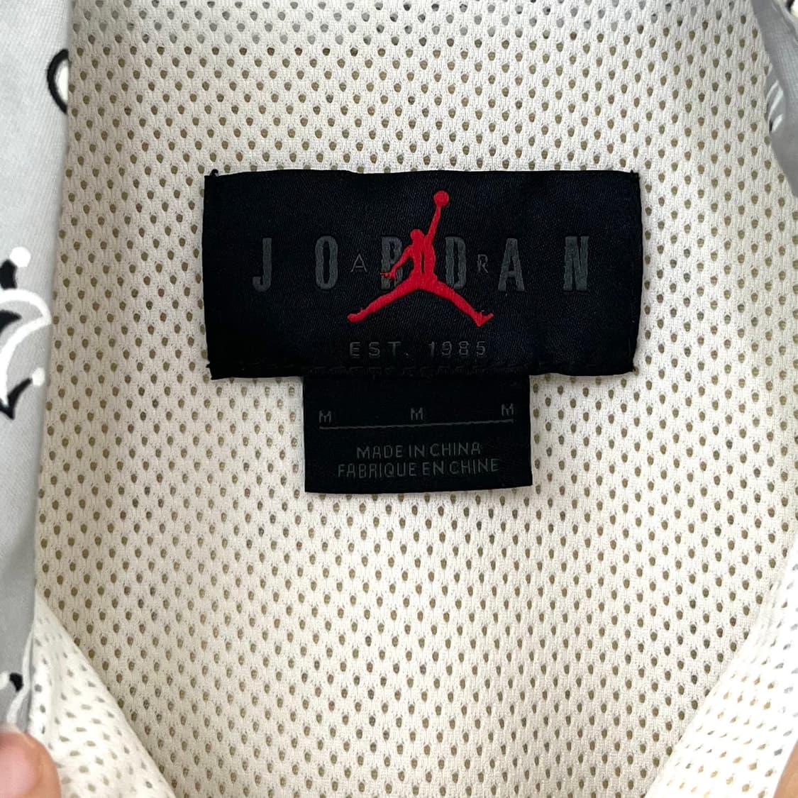 조던 x 리셀 웨스트브룩 와이낫 패치워크 하프 집 자켓 상품이미지7