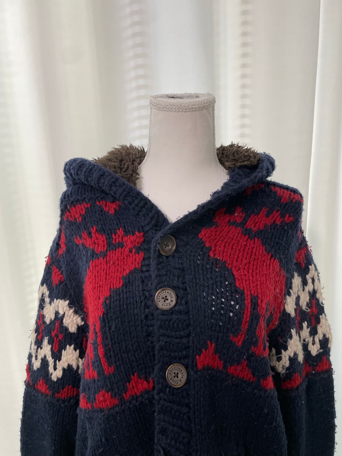 아베크롬비 노르딕 코위찬 후드 니트 상품이미지6