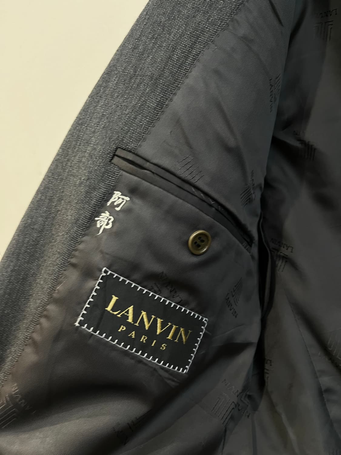LANVIN 랑방 퓨어울 블레이저 테일러드 자켓 Made in ITALY 상품이미지4