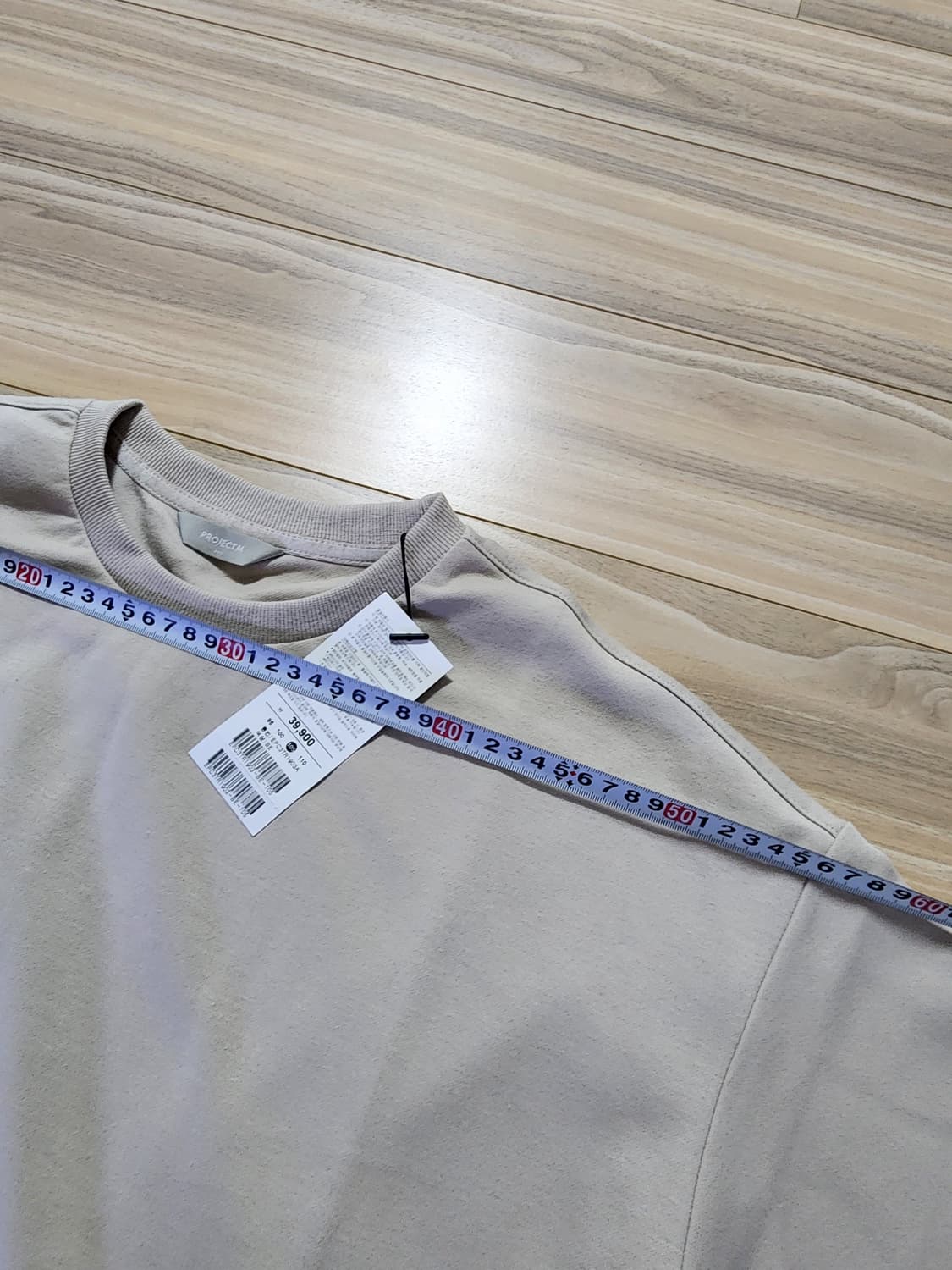 프로젝트엠맨투맨티셔츠105베이지 상품이미지5