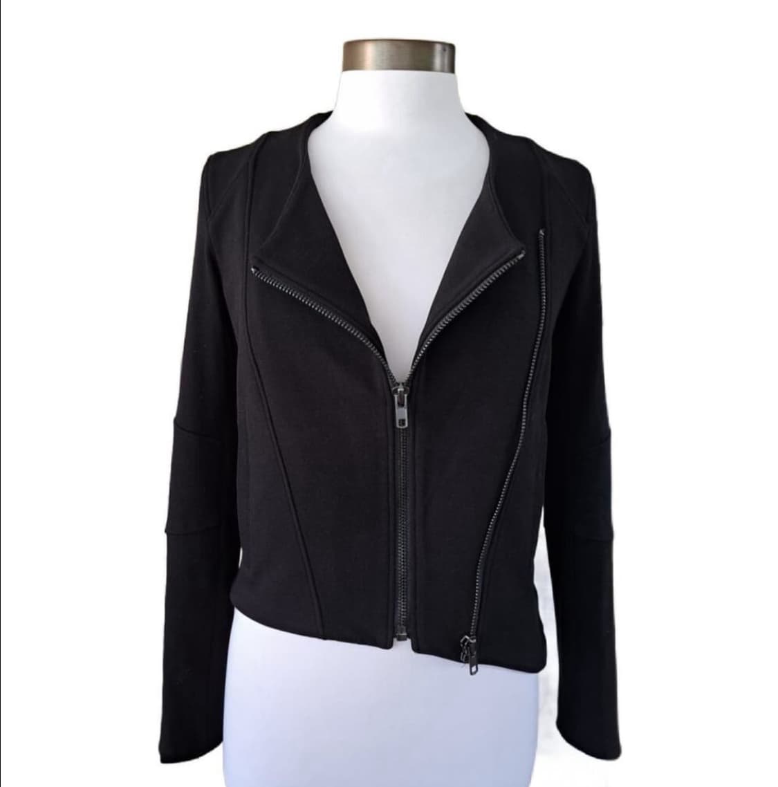 헬무트랭 vilous asymmetrical moto jacket 상품이미지2