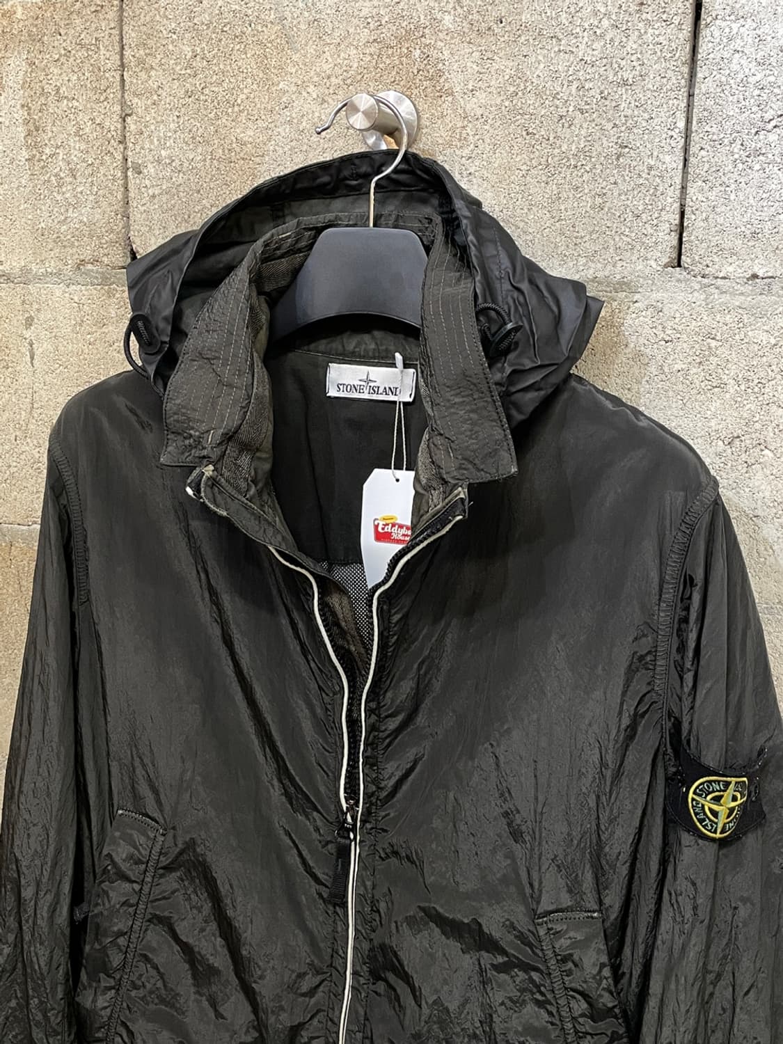 스톤 아일랜드 나일론 메탈 윈드브레이커 자켓  상품이미지3