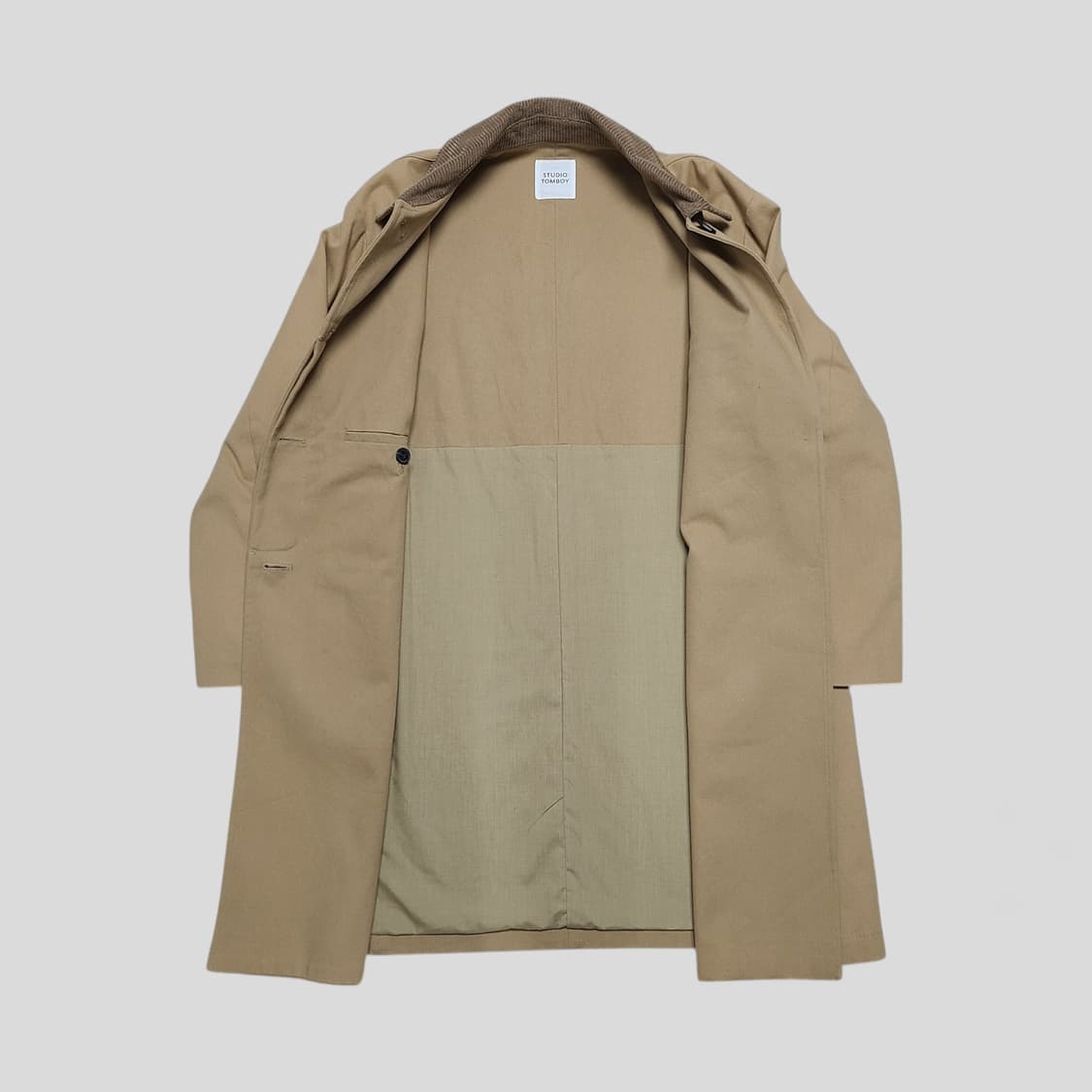 스튜디오톰보이 롱코트 상품이미지3