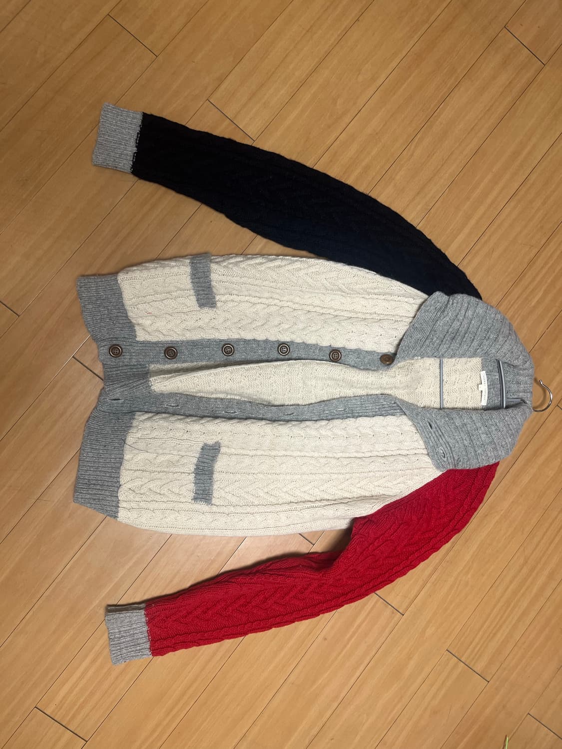 빈티지 니트 가디건 상품이미지3