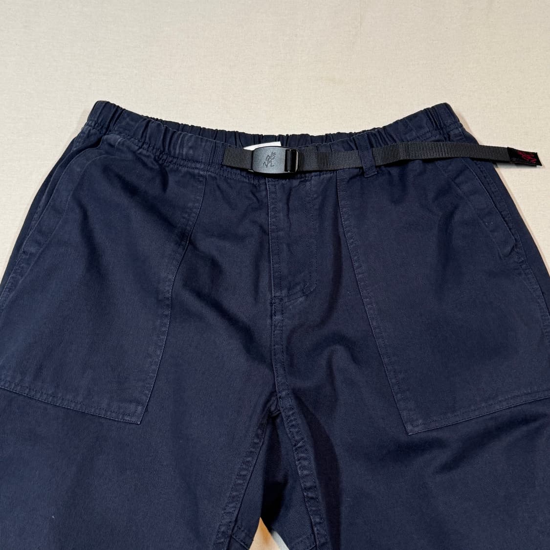 M) 그라미치 루즈테이퍼드 팬츠 면바지 네이비 상품이미지2