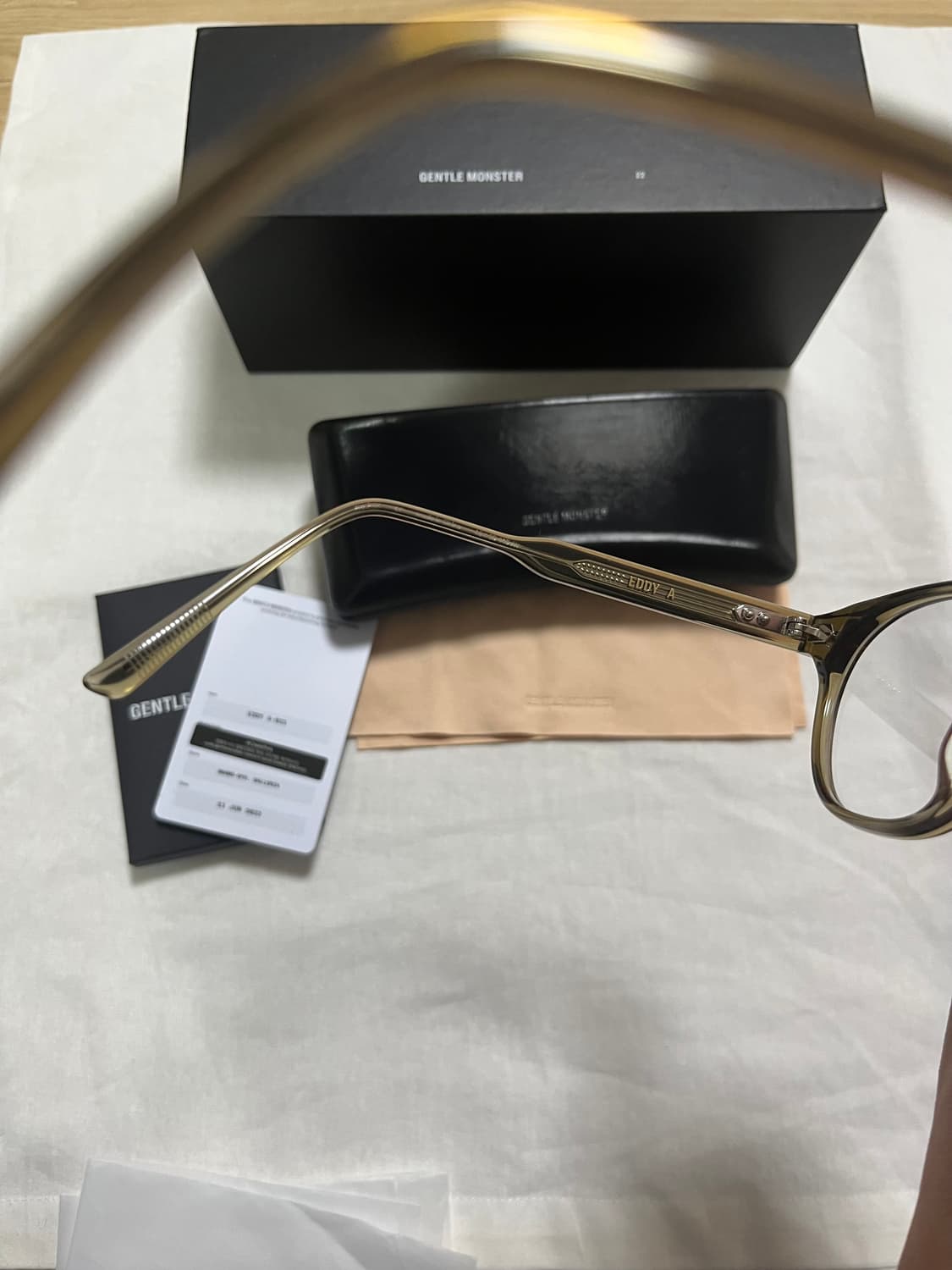 젠틀몬스터 EDDY A-KC1 Full box 상품이미지4