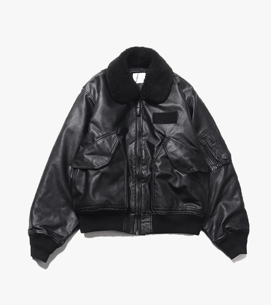 FREAK’S STORE - 23FW LEAHTER MA-1 상품이미지2