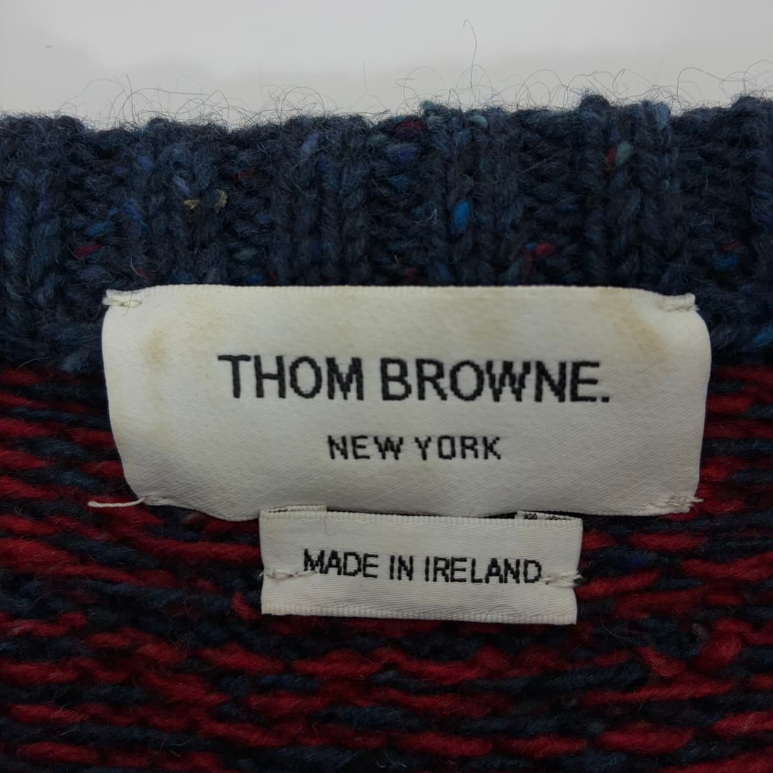 Thom browne  톰브라운 페어아일 애니멀 울 스웨터 상품이미지5