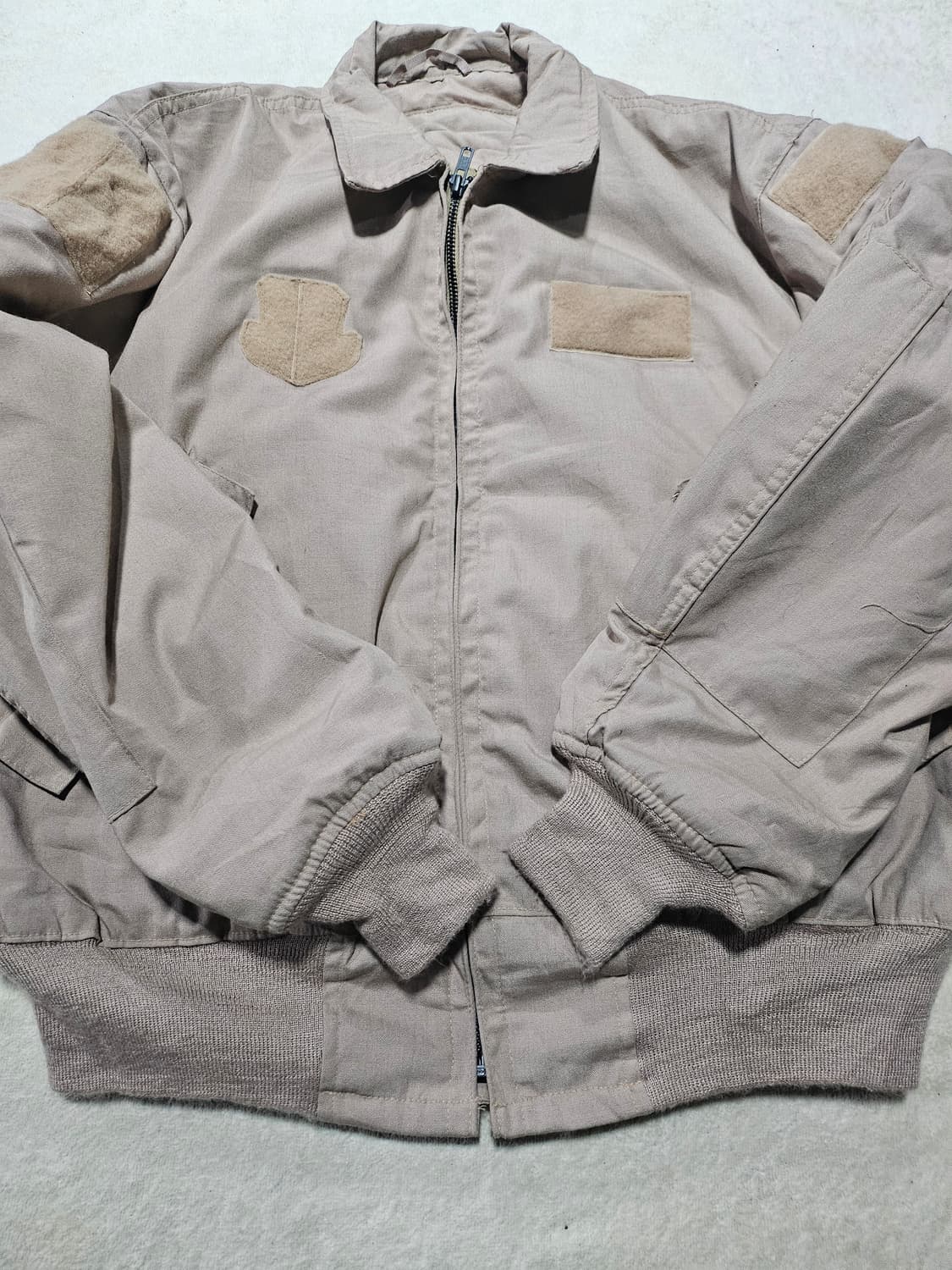 90s 미군오리지날 탄색CVC 탱커병쟈켓 신품 L/R 상품이미지6