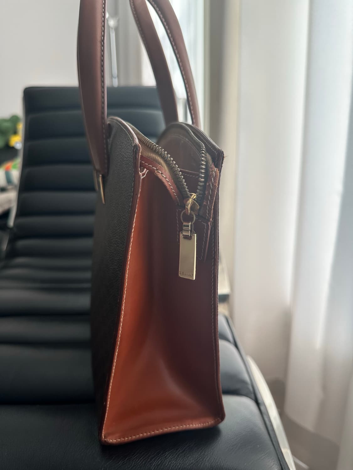 빈티지 셀린느 마카담 쇼퍼 토트백 상품이미지3