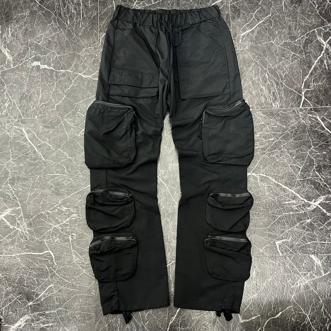 후이즈자코브 6포켓 카고팬츠 블랙 스캇 상품이미지4