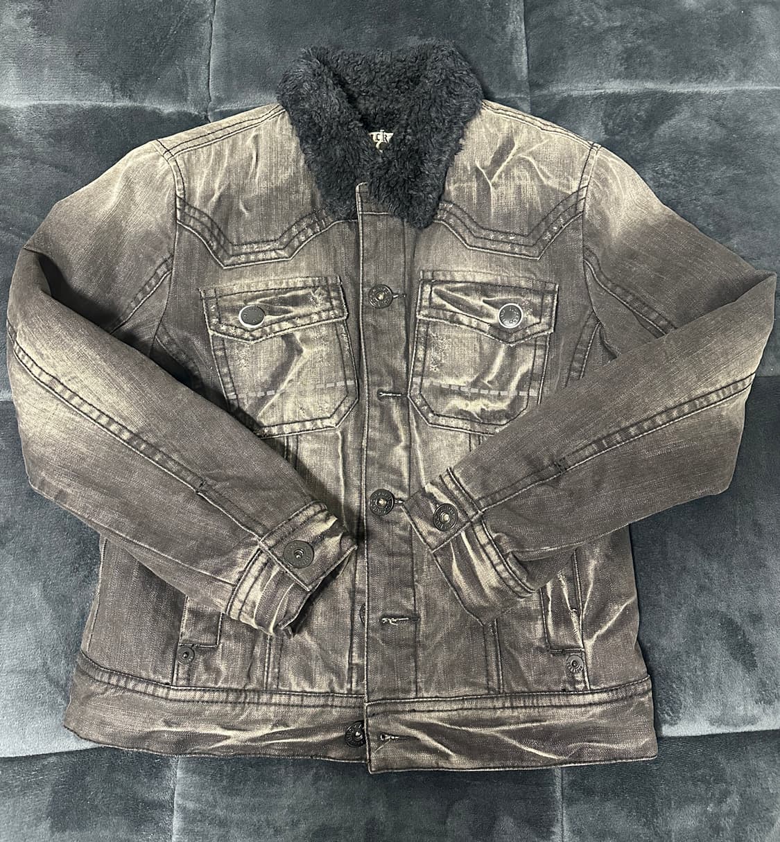 버커루 양털 데님자켓 L 상품이미지1