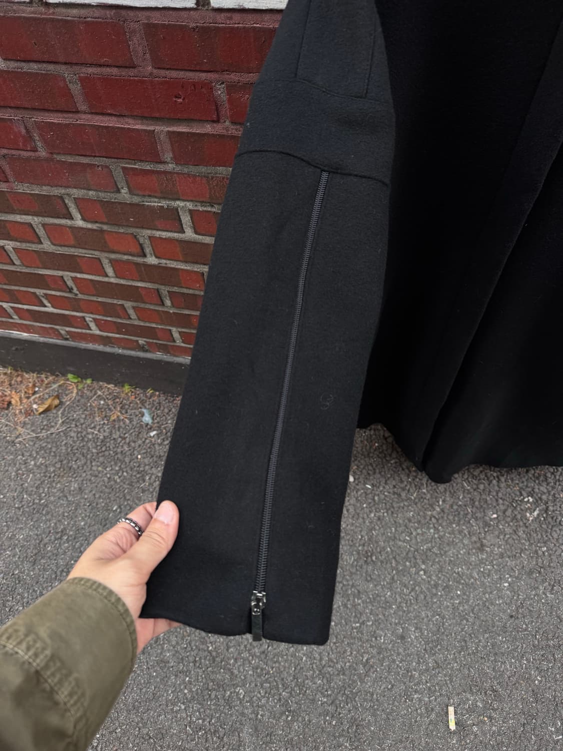 엠포리오 아르마니 투웨이 울 롱코트 상품이미지4