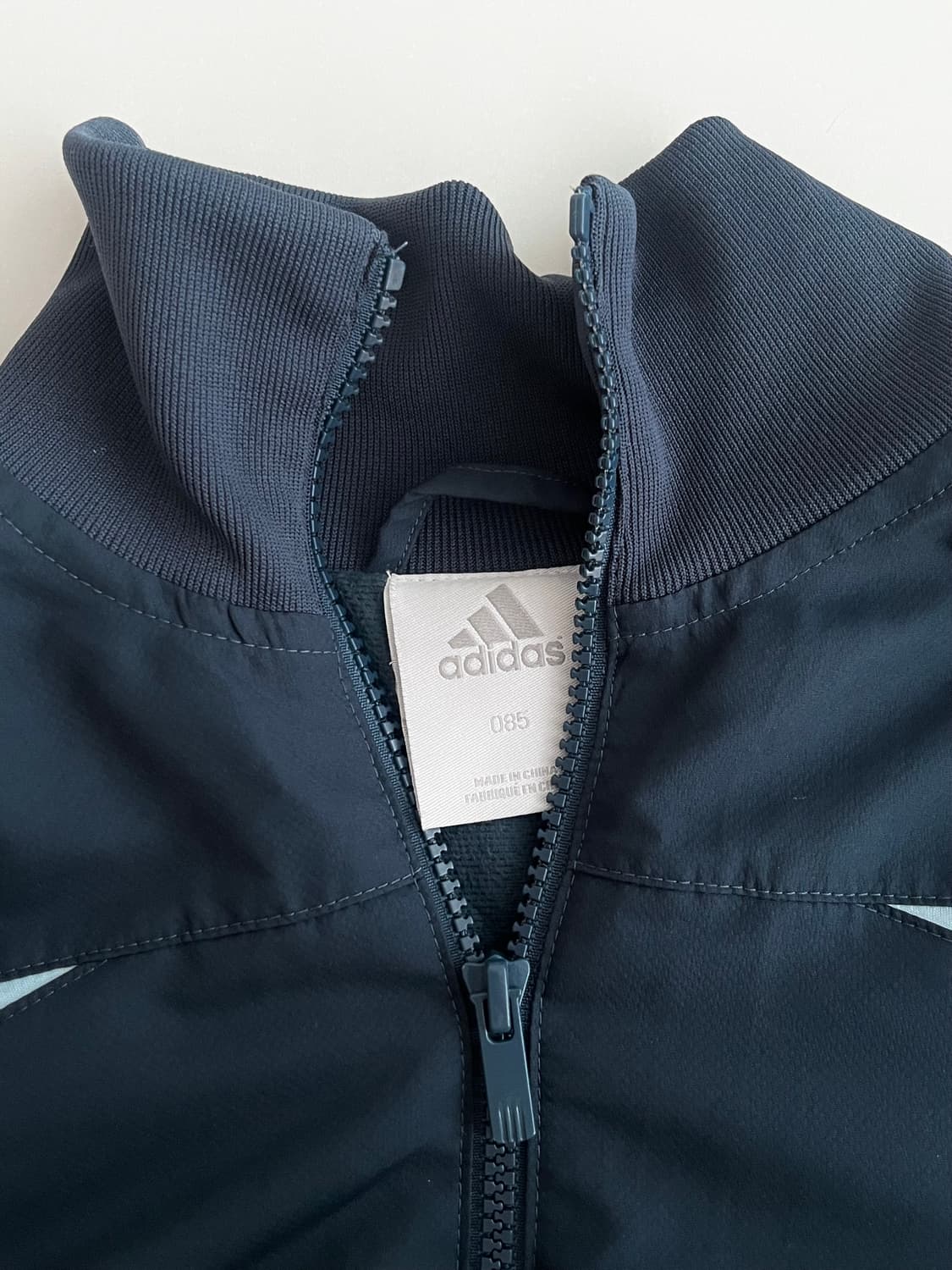 85) 아디다스 올드스쿨 여성 져지 집업 네이비 상품이미지4