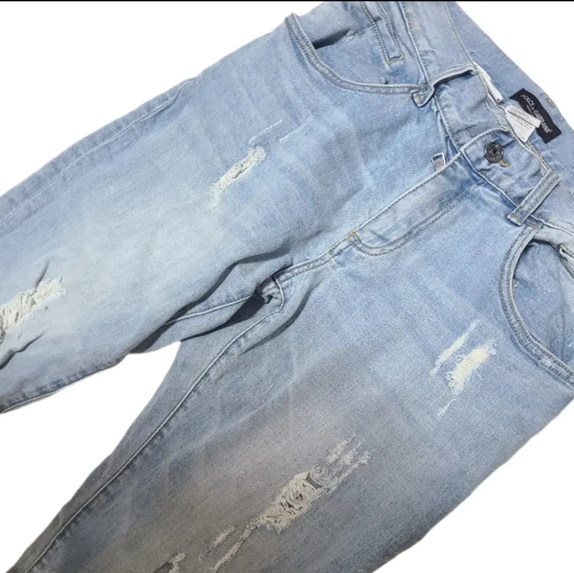 돌체앤가바나 데님 청바지 연청 30 상품이미지2