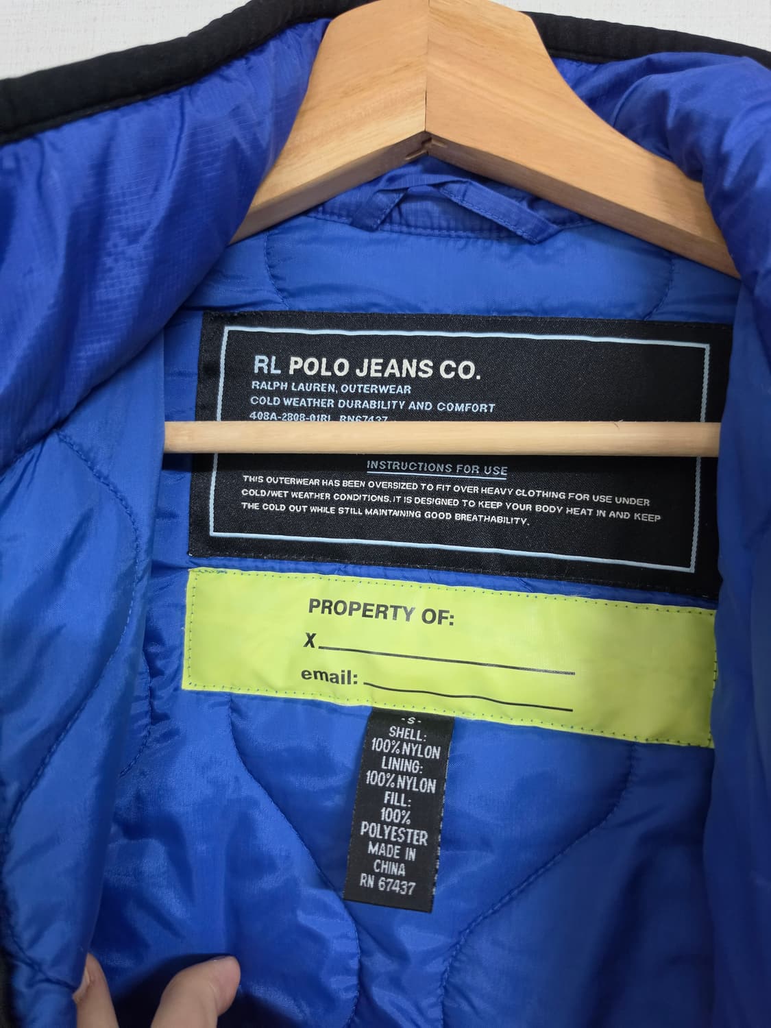 폴로 진스 누빔 점퍼 S 상품이미지2