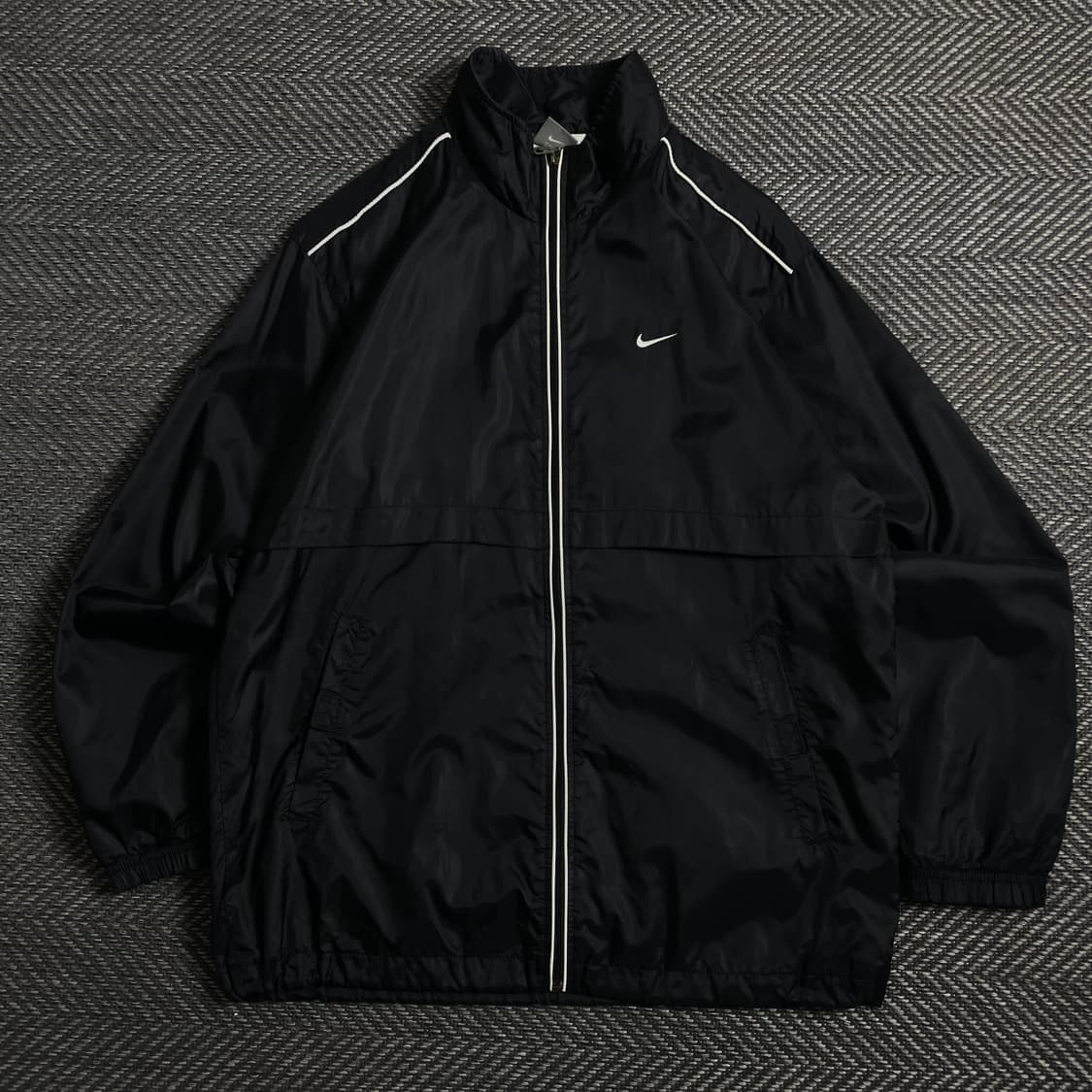 00s 나이키 올드스쿨 디테일 블랙 바람막이y 4462 상품이미지2