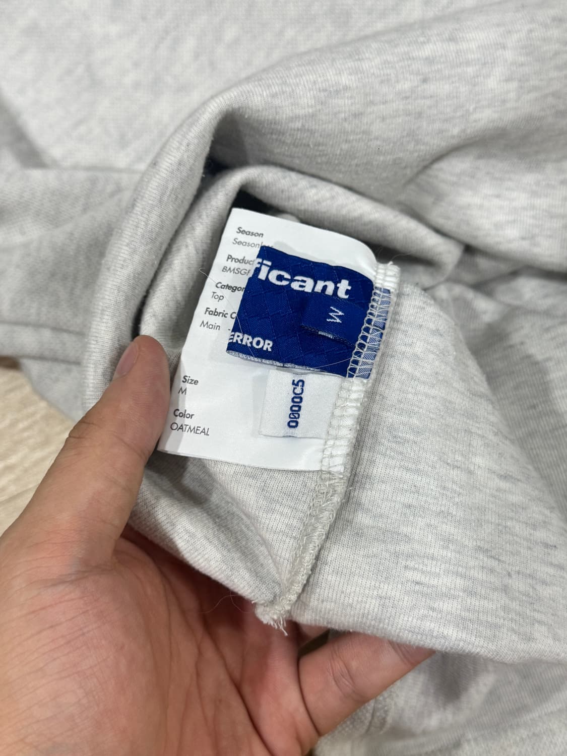 [M] 아더에러 시그니피컨트 폴로 반팔 오트밀 상품이미지5