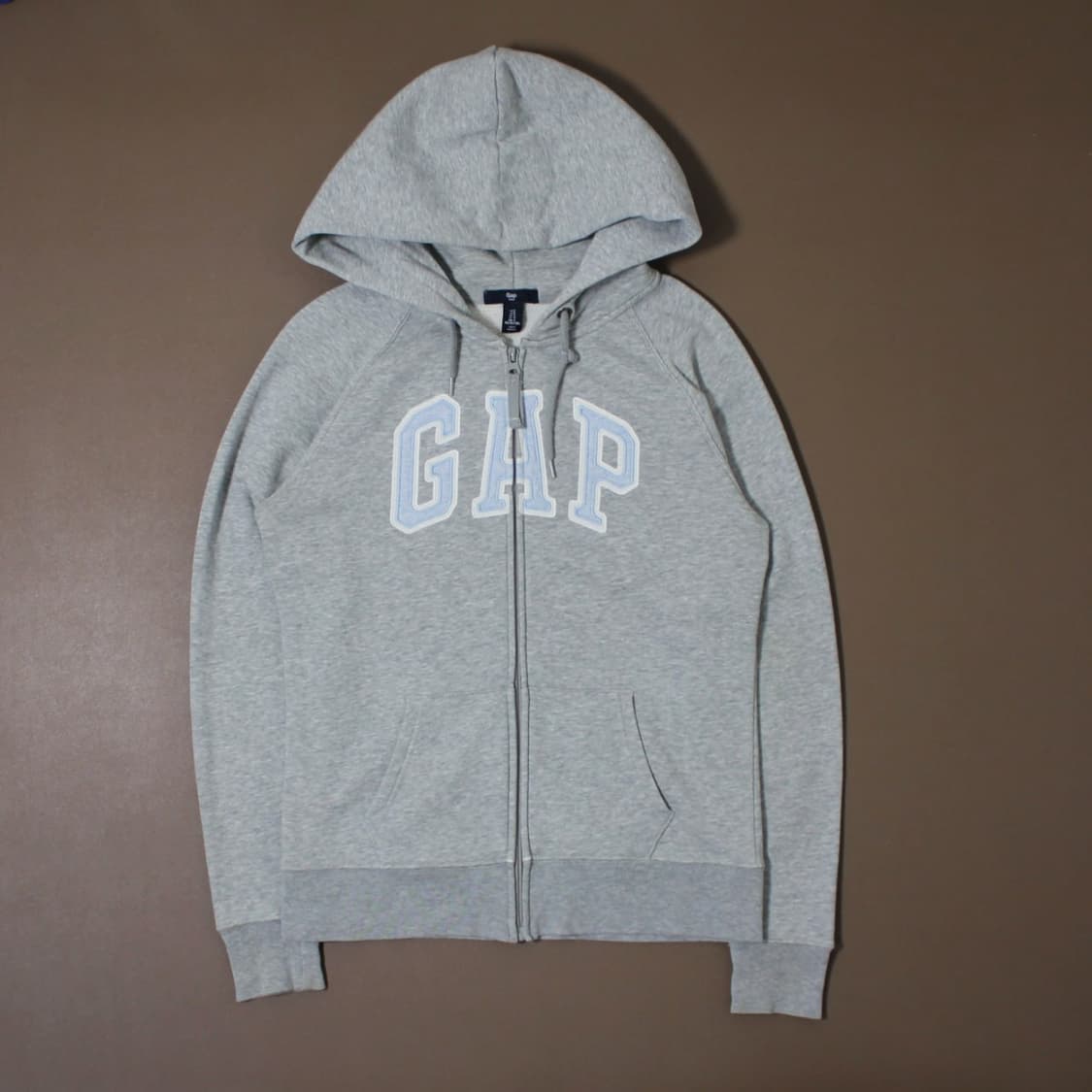 GAP 갭 그레이 기모 후드집업 상품이미지1