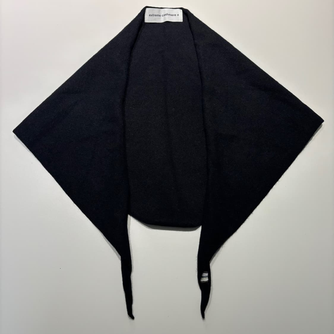 os) 익스트림 캐시미어 반다나 스카프 블랙 상품이미지1