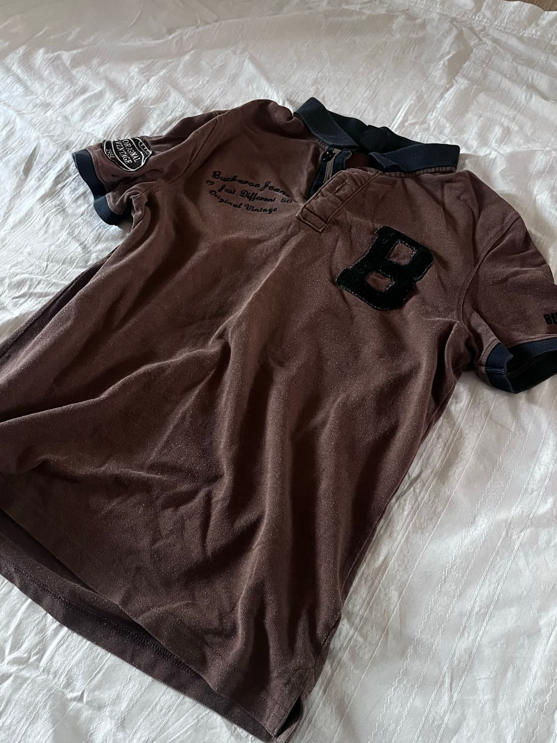 Buckroo collar half t shirt 상품이미지2