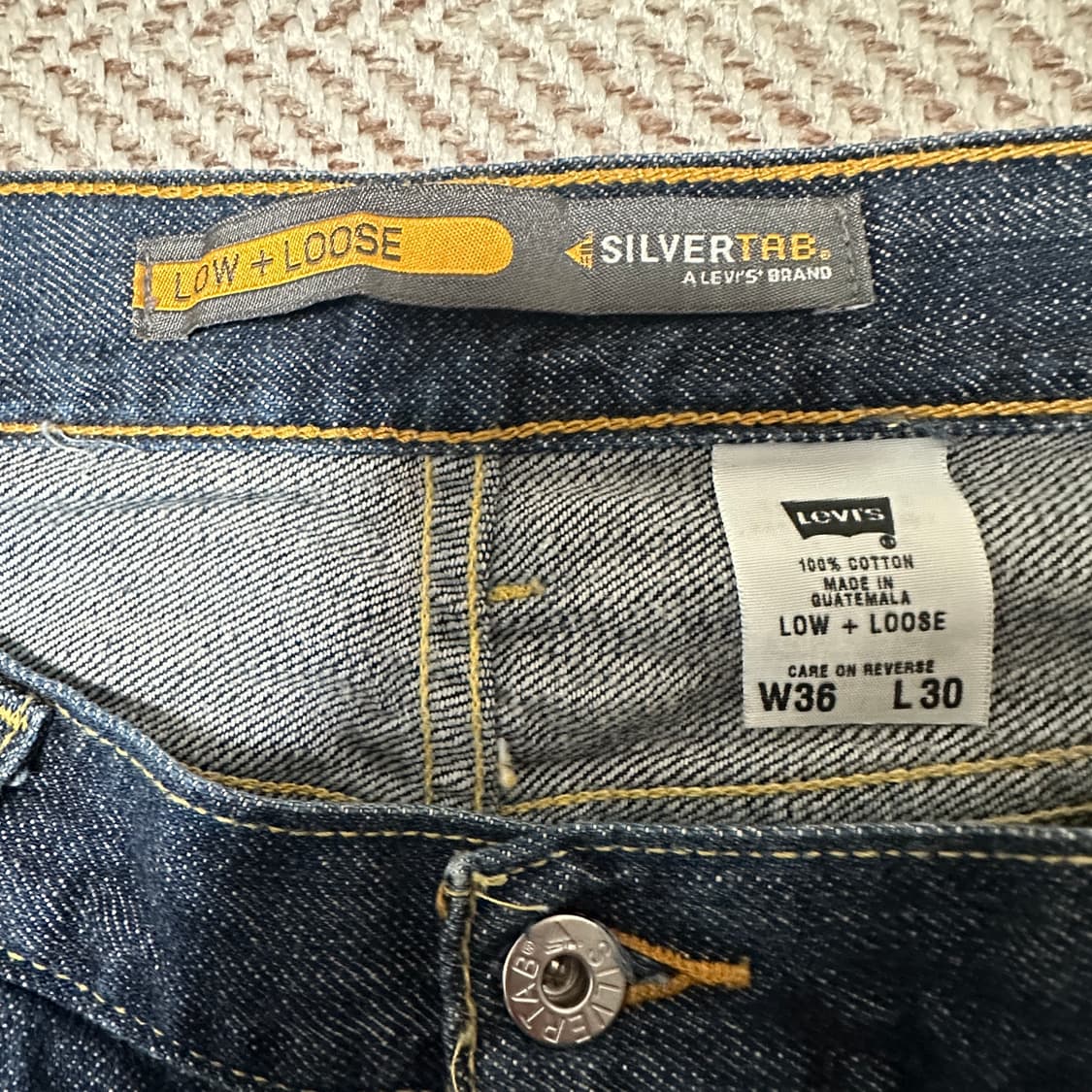 LEVI'S 00's silvertab denim pants 상품이미지5