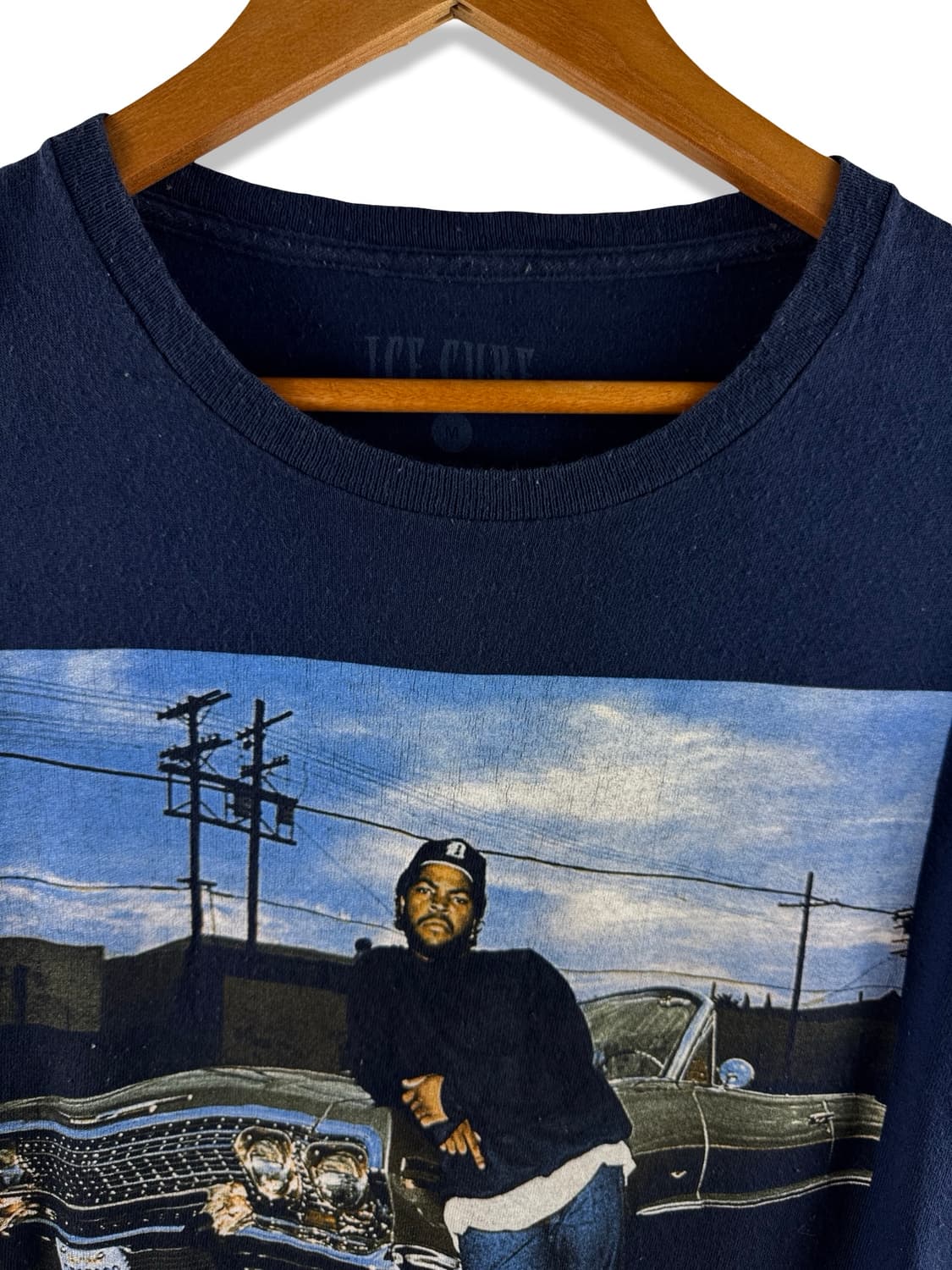ICE CUBE 네이비 반팔 티셔츠3549 상품이미지3