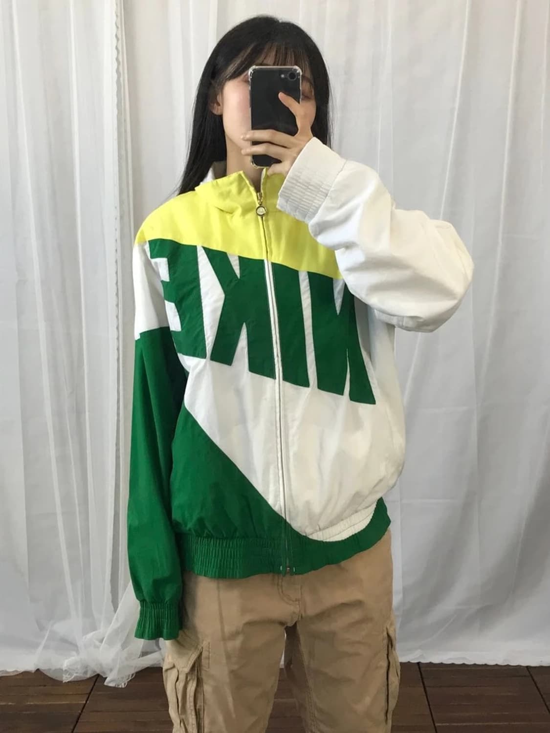 Nike Big Logo Windbreaker Jacket 상품이미지2