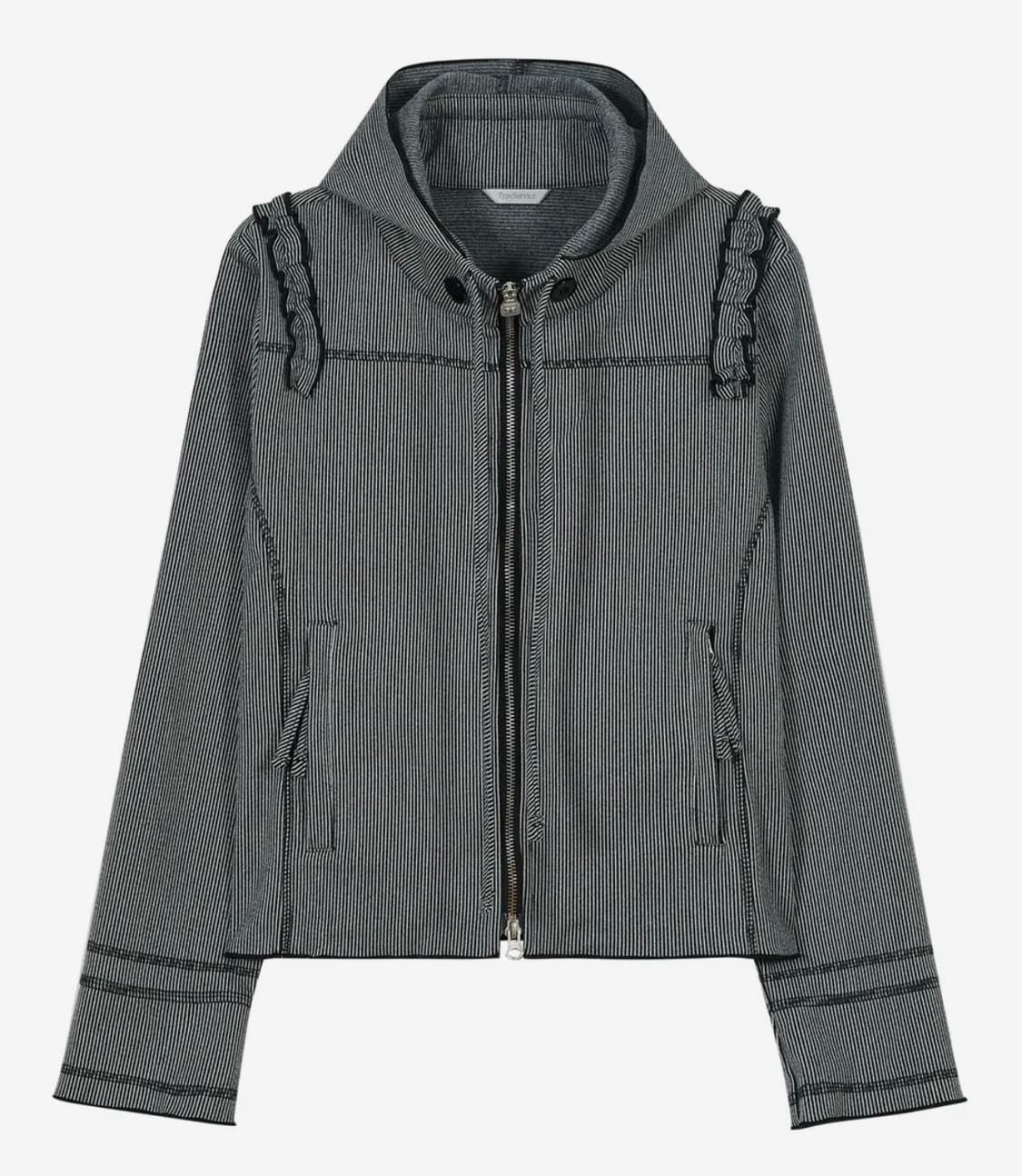 타입서비스 러플 스티치 후드 자켓 상품이미지2