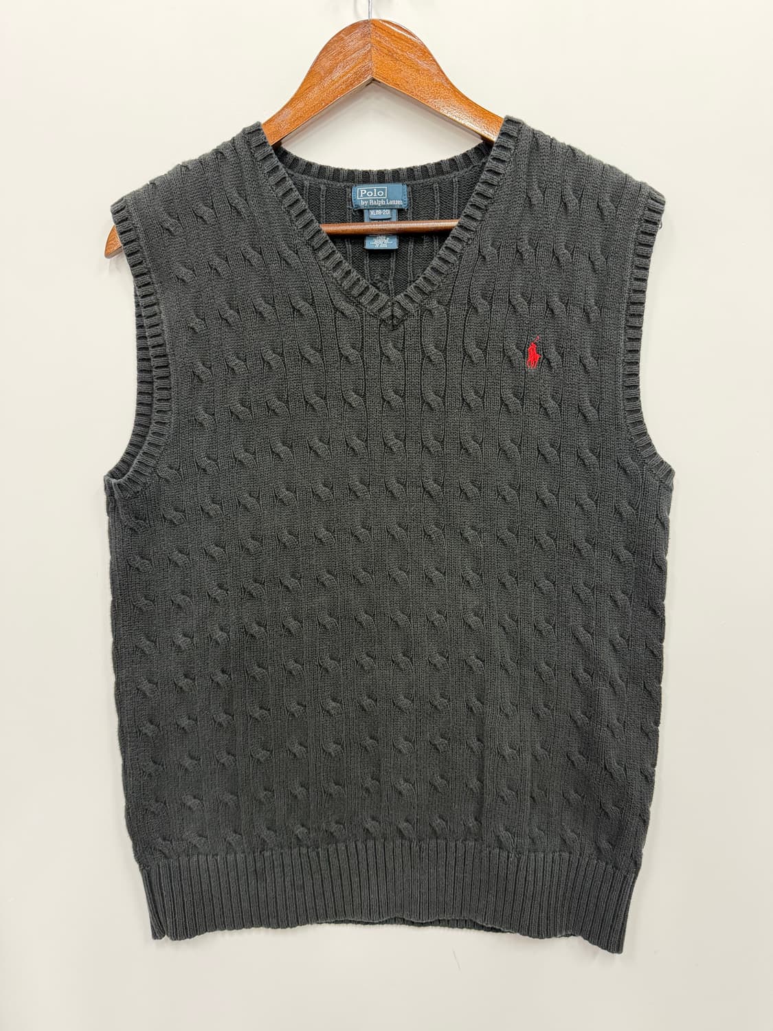 폴로 니트조끼 상품이미지1