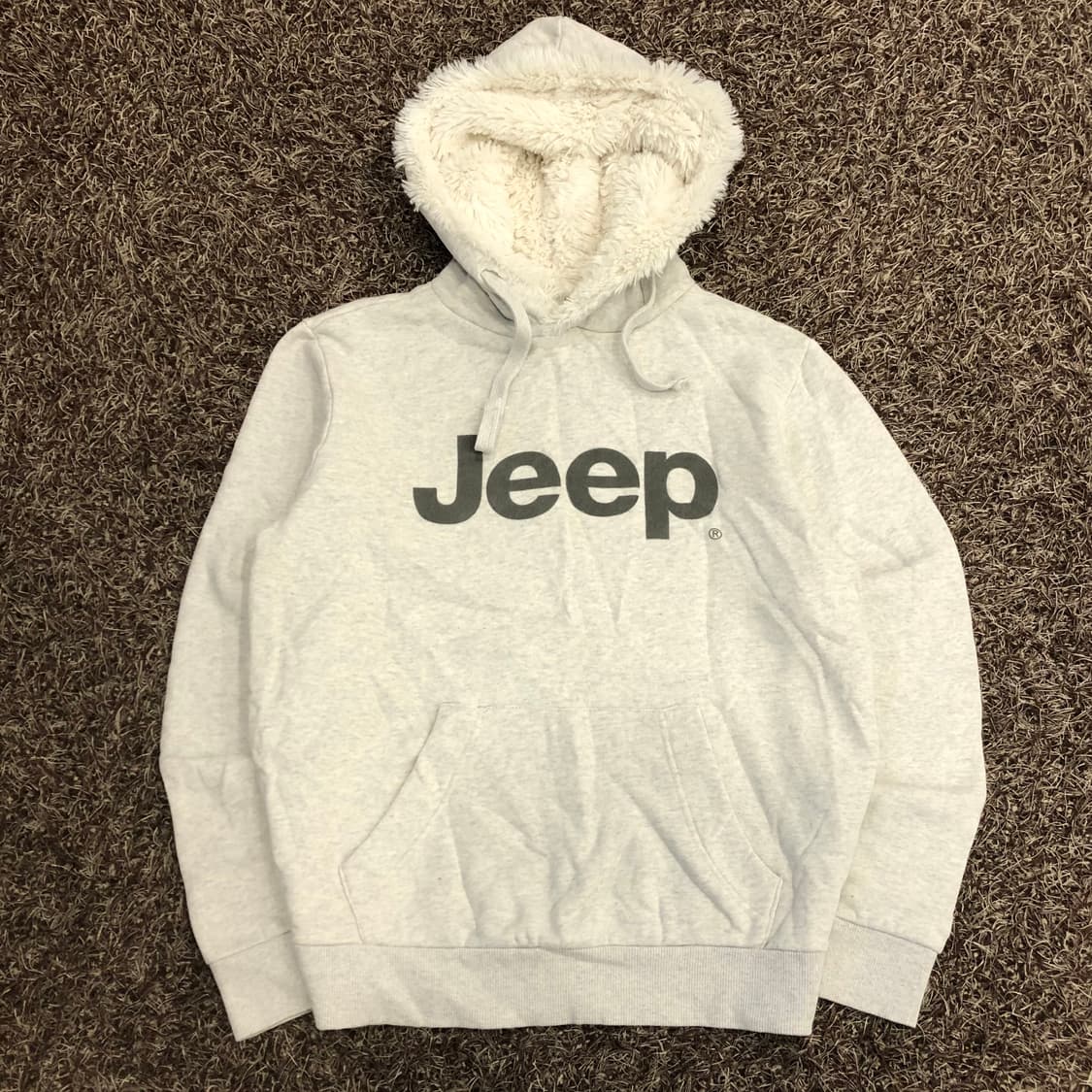 Jeep 지프 양털 후드티 상품이미지1