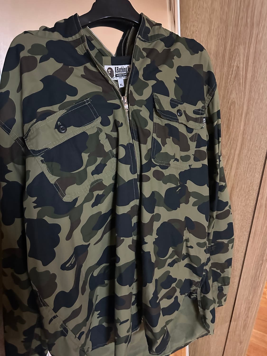 베이프 샤크후드(셔츠버전) XL 상품이미지1