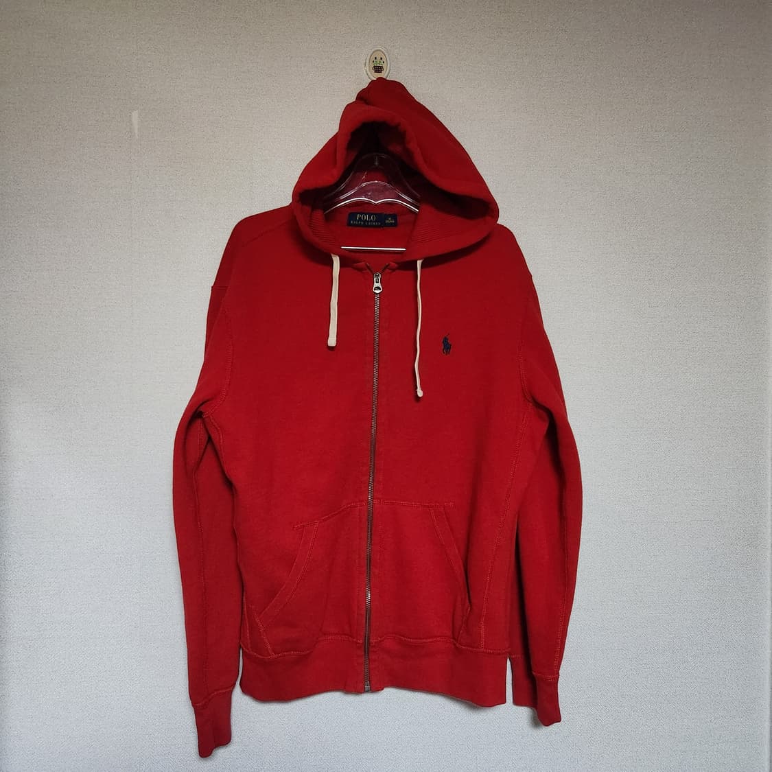 폴로랄프로렌 기모 후드 집업 M 상품이미지1