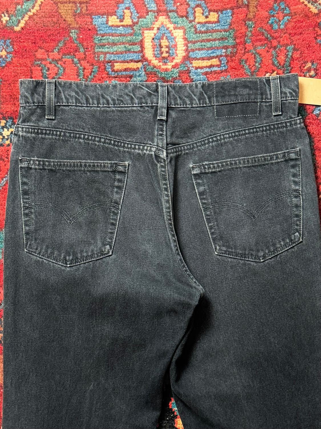 90's USA Made 빈티지 리바이스 517 블랙 오렌지탭 517 상품이미지7