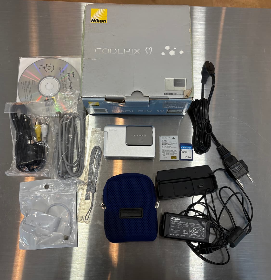 풀박/한글지원/날짜표시)니콘 쿨픽스 S2 실버 빈티지디카 상품이미지2