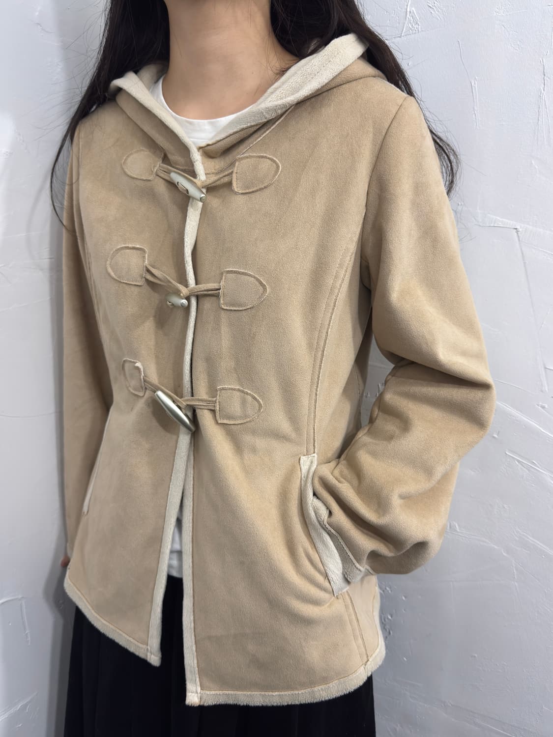 comme ca ism hood duffle jacket 상품이미지3