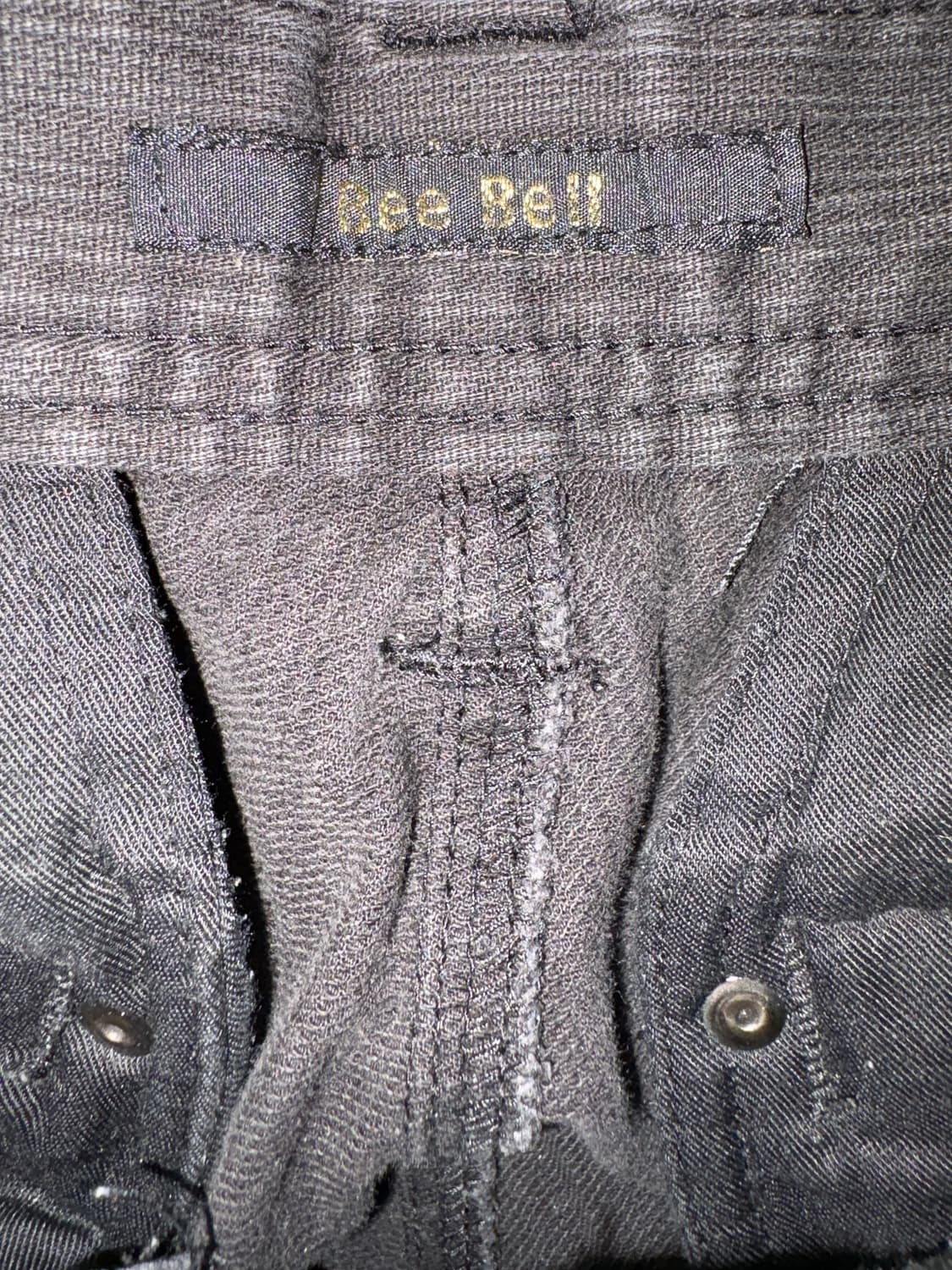 Bee Bell 카고 플레어 데님 팬츠 상품이미지3