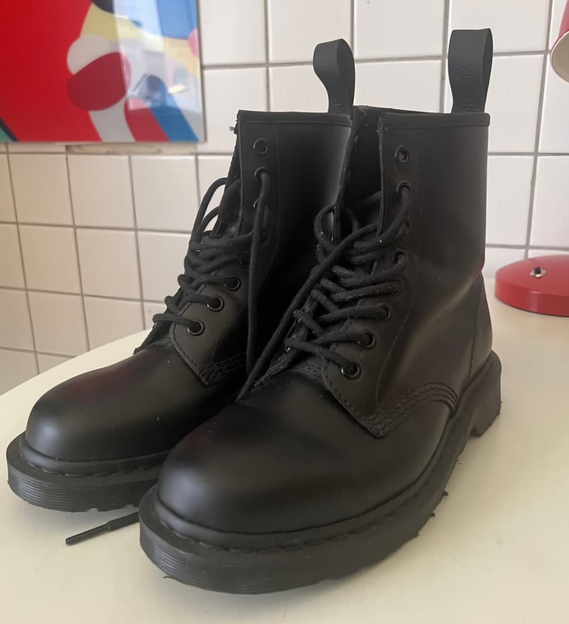 닥터마틴 1460 모노 245 사이즈 상품이미지1