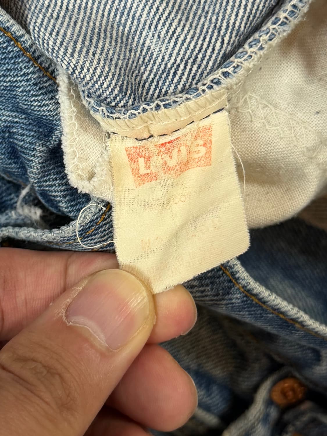 90’s USA 빈티지 리바이스 517 오렌지탭 부츠컷 리바이스 청바지 상품이미지9