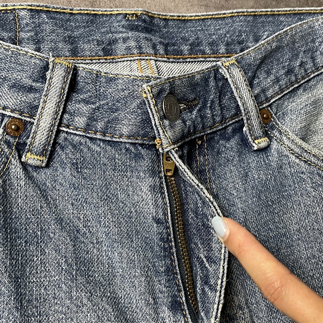 LEVI'S 리바이스505 빈티지 데님 워크 하프팬츠 A01201 상품이미지3