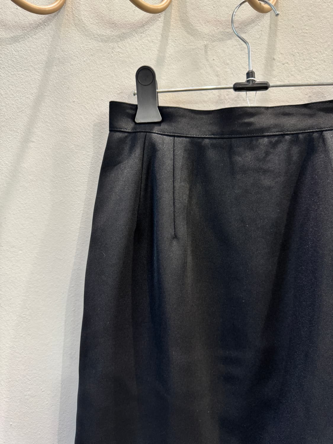 japan vintage 펀칭 캣자수 스커트 상품이미지2