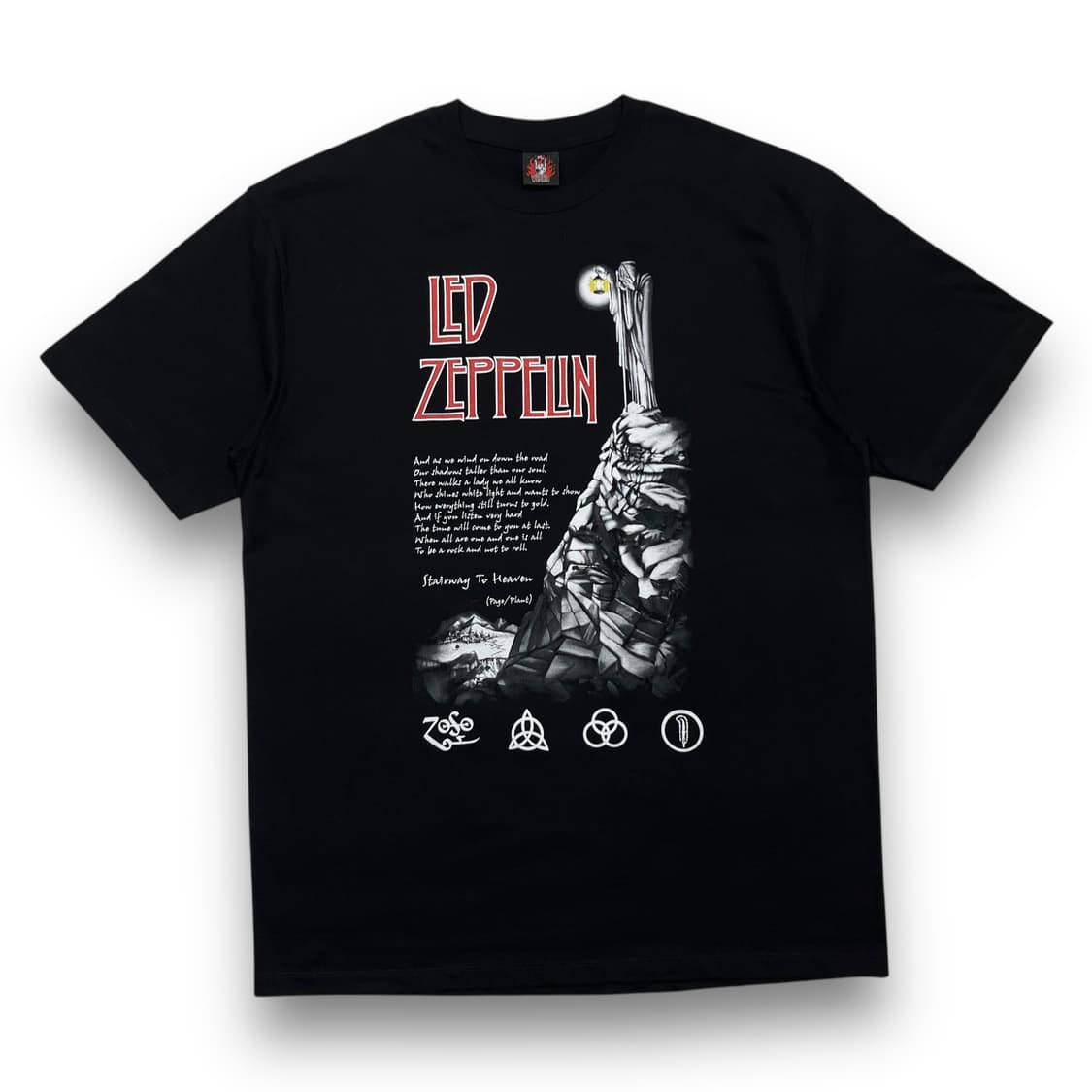 Rock Yeah Stairway to Heaven T-Shirt 상품이미지2