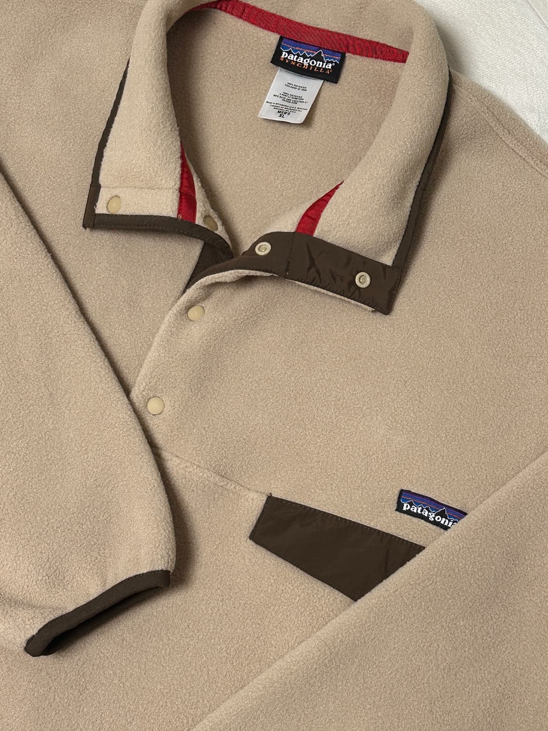 파타고니아 신칠라 베이지 브라운 상품이미지1