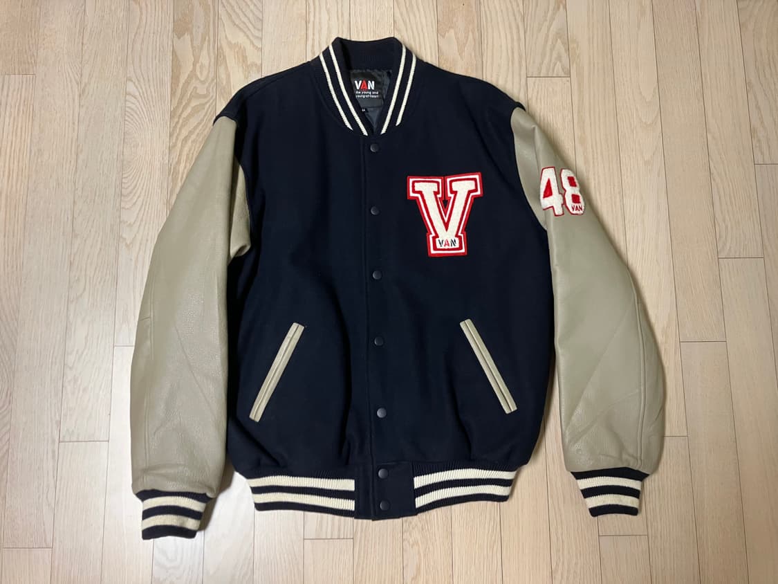 일본 브랜드 Van Jac 반자켓 바시티 자켓 LL XL 105 빈티지 상품이미지1