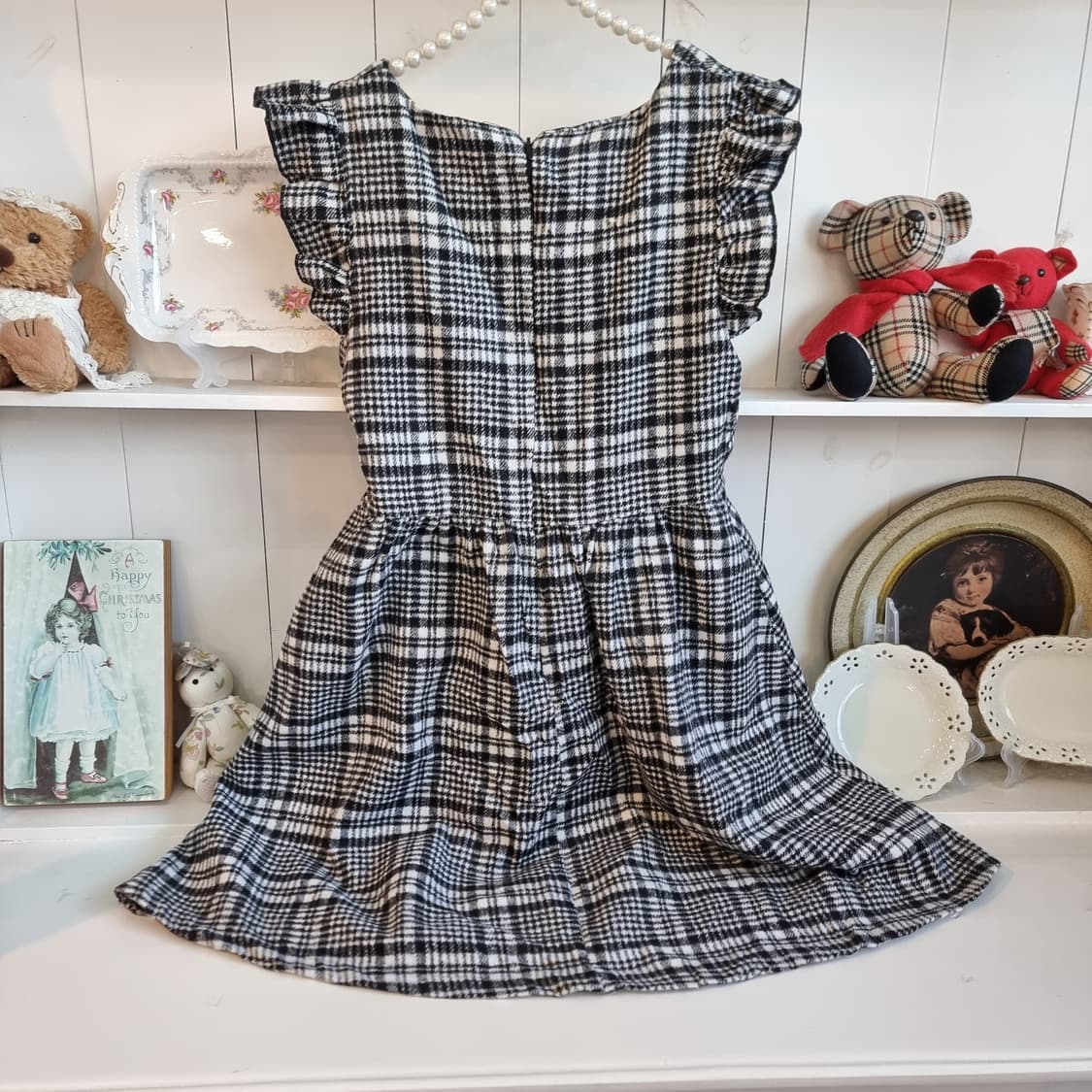 GRL체크 프릴 원피스 상품이미지5