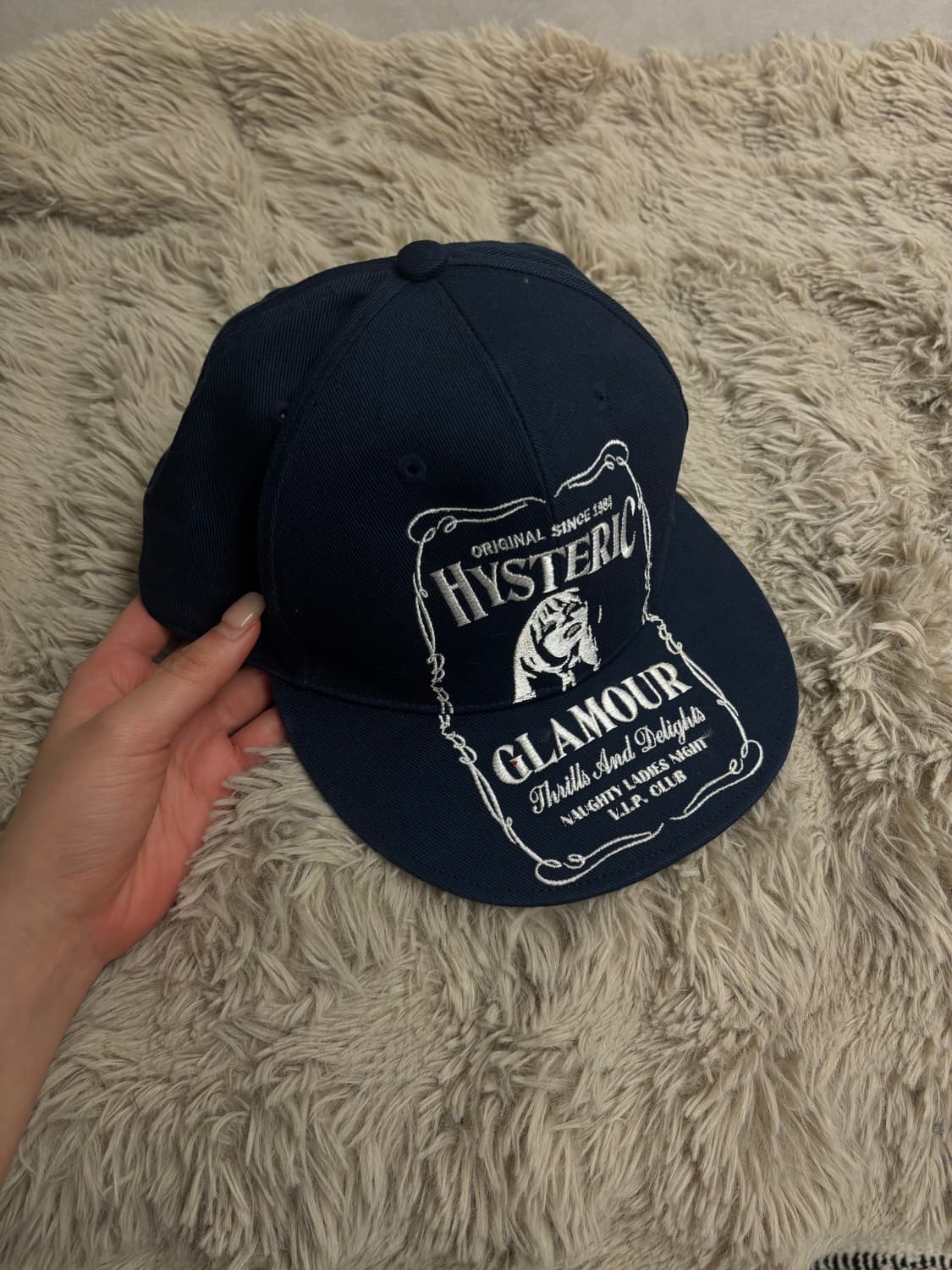 히스테릭글래머 HYS WHISKY 자수 캡 상품이미지5