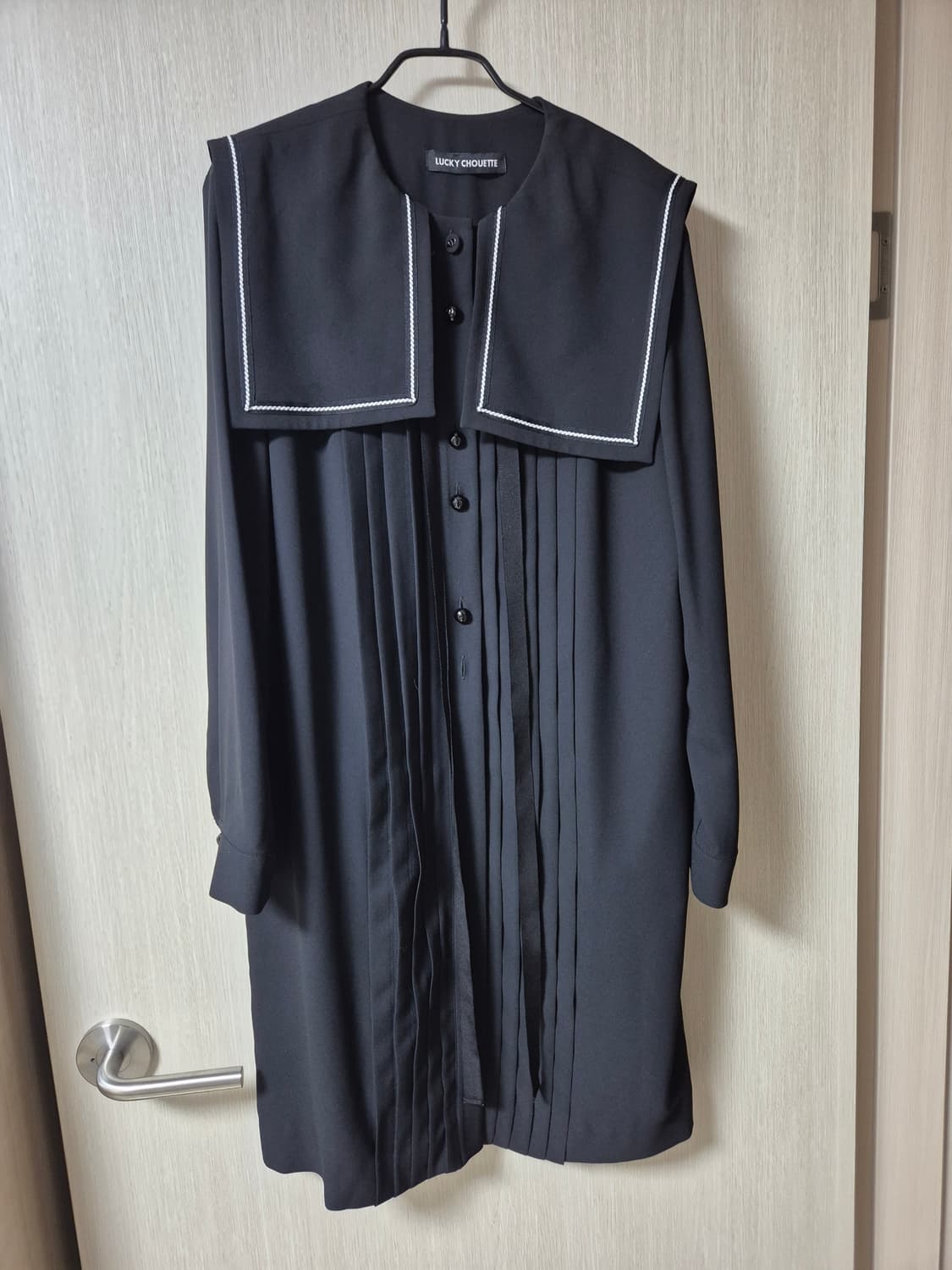 (23년) 럭키슈에뜨 모디피이드 플리츠 미디 드레스 38 상품이미지4