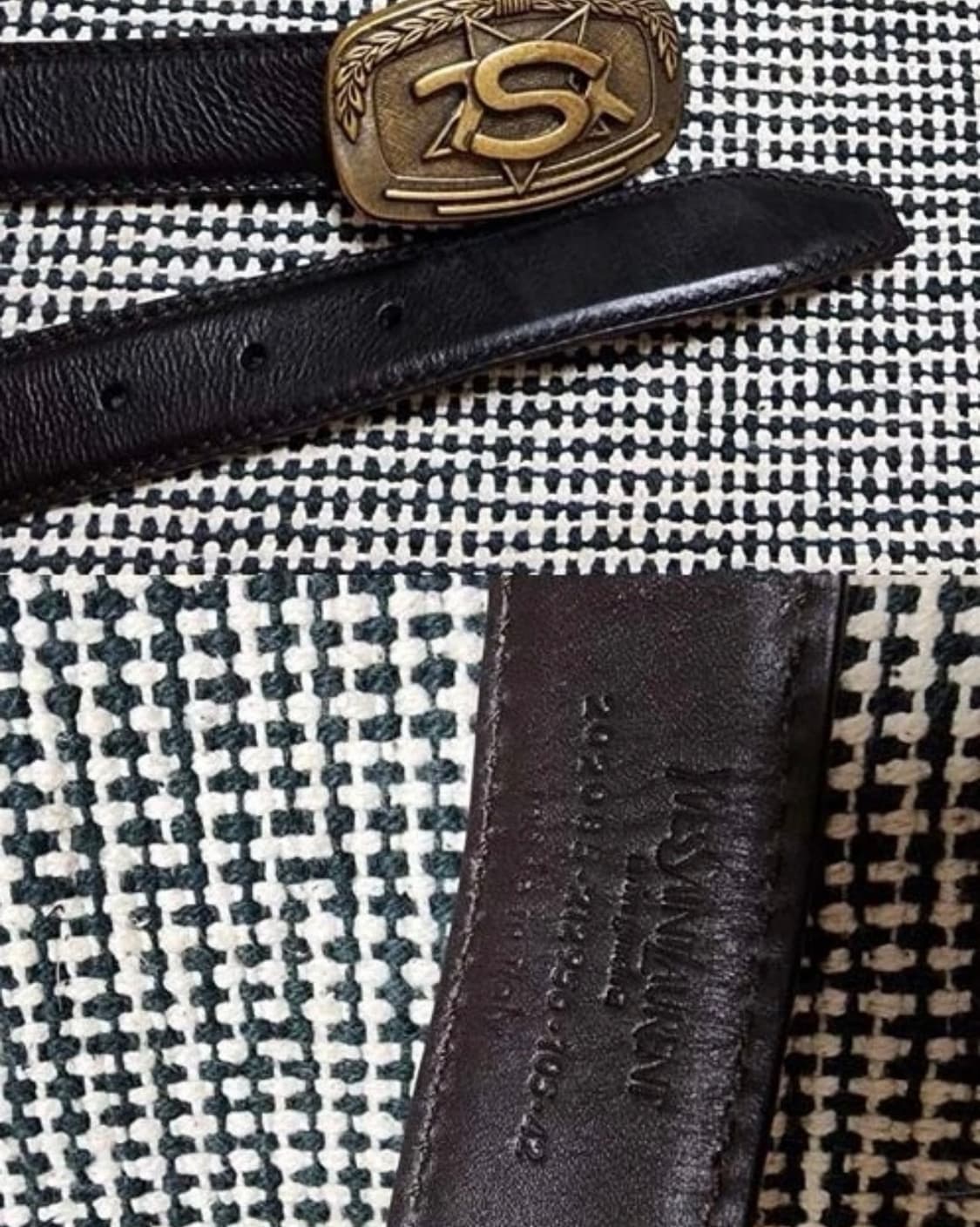 Saint laurentOg logo belt 상품이미지2